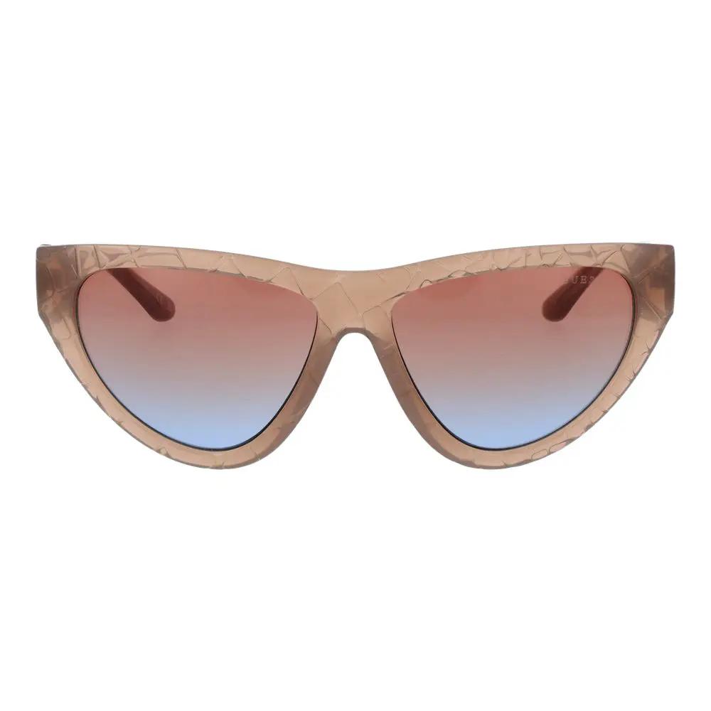 Guess Beige Plastic Sunglasses by Guess