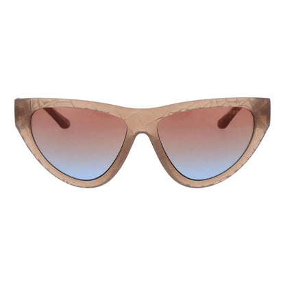 Guess Beige Plastic Sunglasses by Guess
