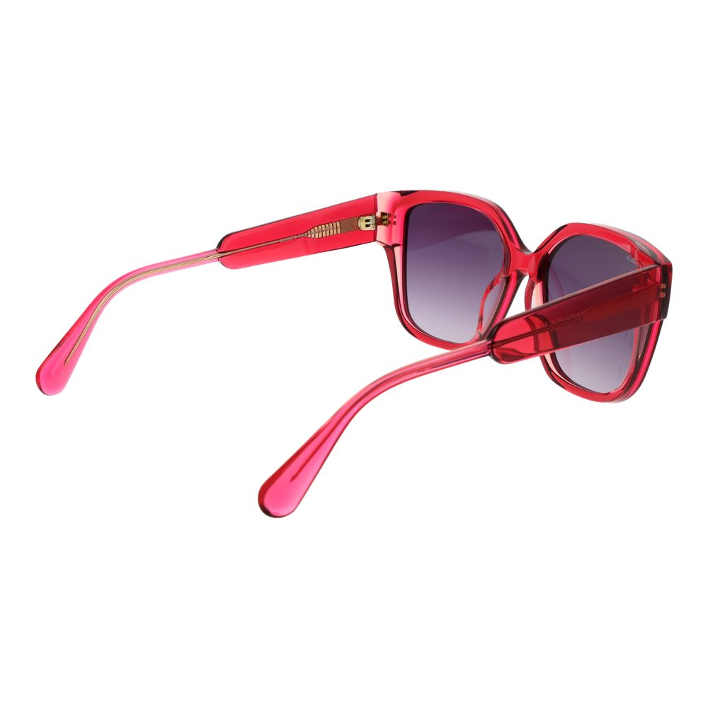 Lunettes de soleil Max & Co femme papillon en plastique rose – MA-1066348