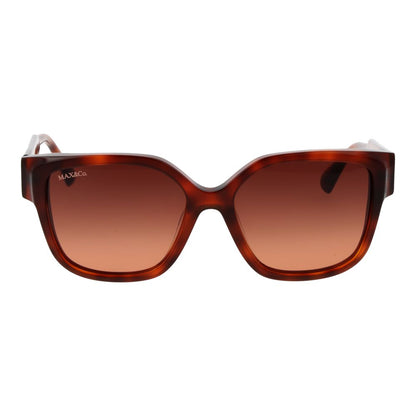 Lunettes de soleil Max & Co femme papillon en plastique marron – MA-1066347