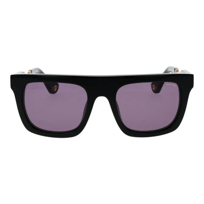 Police Black Cellulose Acetate Sunglasses by Police