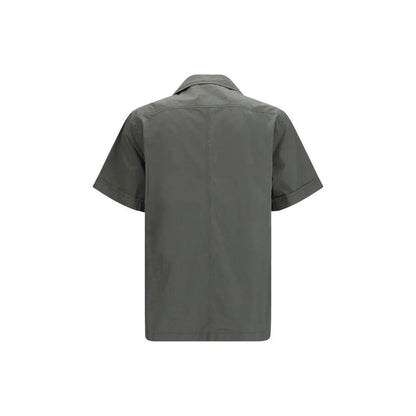 Dolce & Gabbana Gray Cotton Shortsleeve Shirt by Dolce & Gabbana