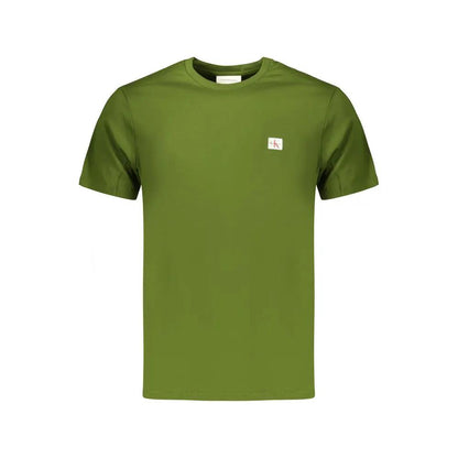 Calvin Klein Green Cotton Mens T-Shirt by Calvin Klein