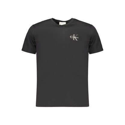Calvin Klein Black Cotton Men's T-Shirt