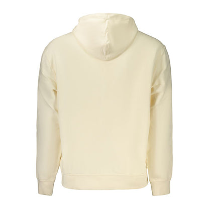 Sweat à capuche Calvin Klein homme en coton beige – CA-44903