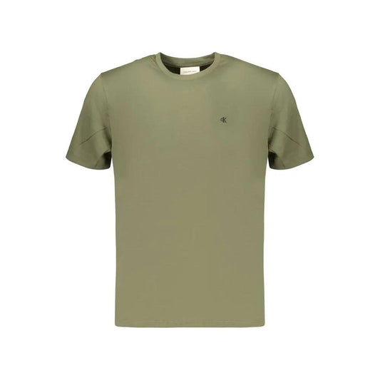 Calvin Klein Green Cotton Men's T-Shirt by Calvin Klein