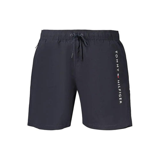 Tommy Hilfiger Blue Polyester Men's Short by Tommy Hilfiger