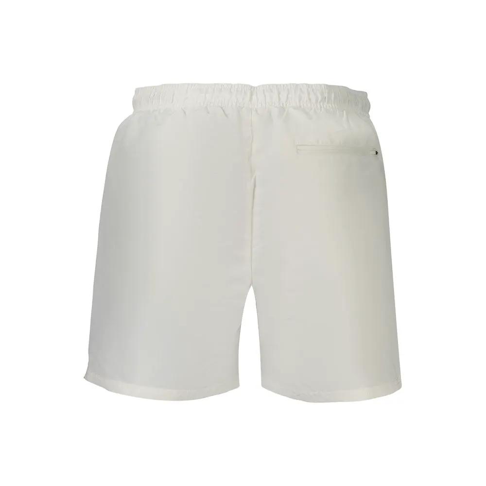 Calvin Klein White Polyester Men's Short by Calvin Klein