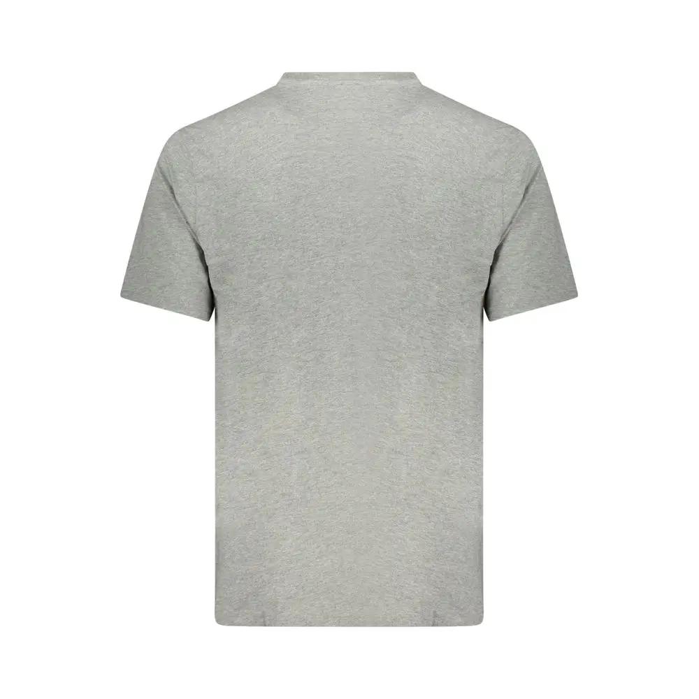 Converse Gray Cotton Men's T-Shirt by Converse