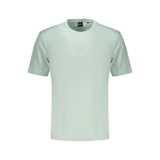 Hugo Boss Verde Cotton Men's T-Shirt by Hugo Boss
