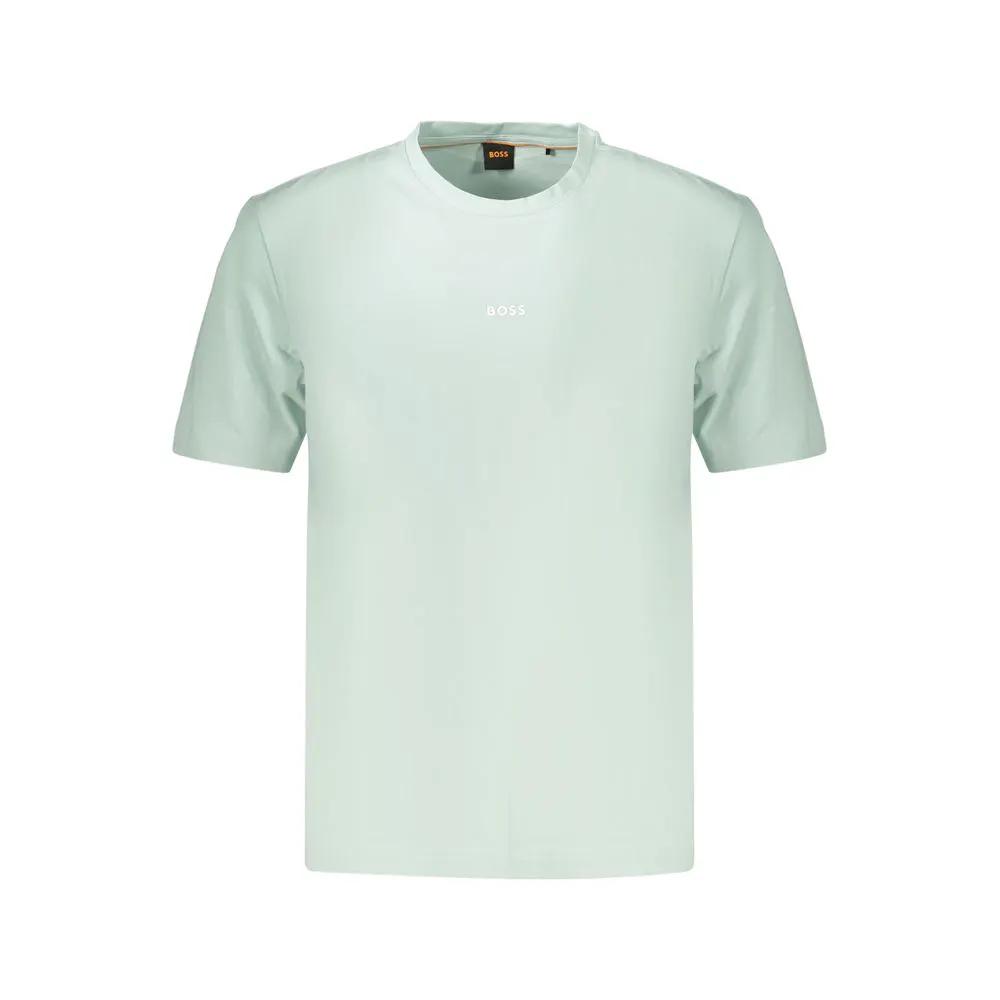 Hugo Boss Blue Cotton Men's T-Shirt by Hugo Boss