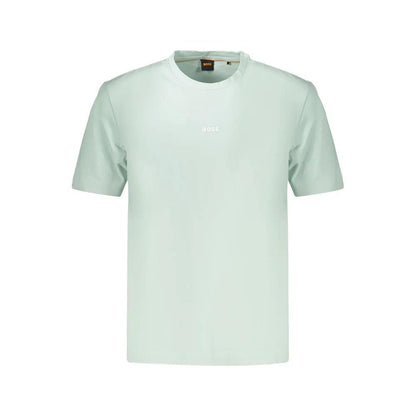 Hugo Boss Blue Cotton Men's T-Shirt by Hugo Boss