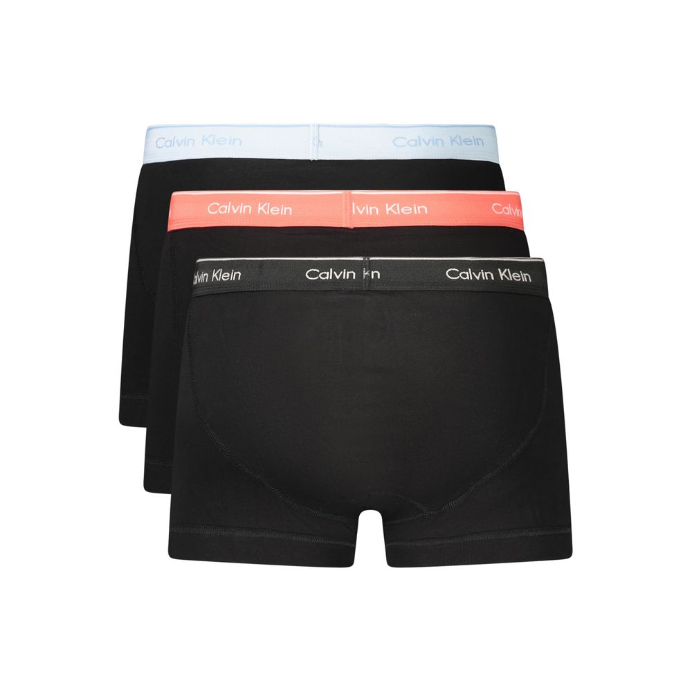 Calvin Klein Black Cotton Men's Shorts by Calvin Klein