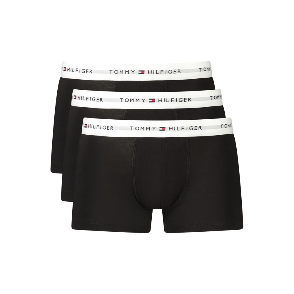 Tommy Hilfiger Nero Cotton Men's Boxer by Tommy Hilfiger