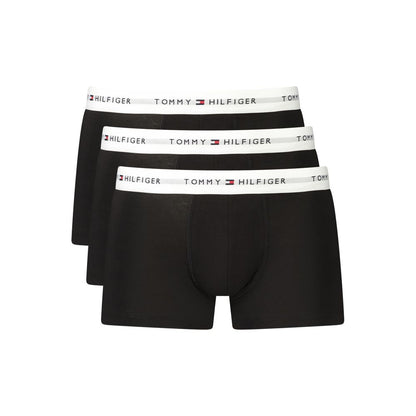 Tommy Hilfiger Nero Cotton Men's Boxer by Tommy Hilfiger