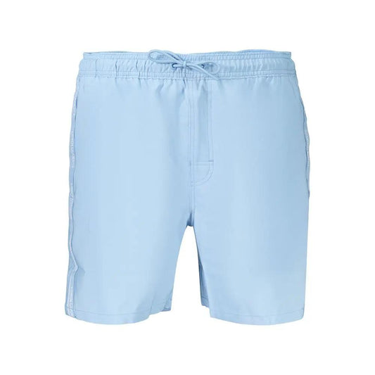 Calvin Klein Azzurro Polyester Men's Swim Shorts by Calvin Klein