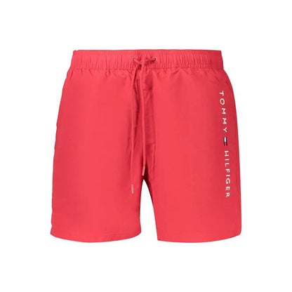 Tommy Hilfiger Rosso Polyester Mens Swimwear by Tommy Hilfiger