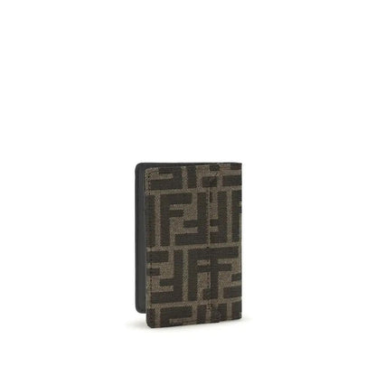 Fendi Brown Calf Leather Bos Taurus Wallet by Fendi