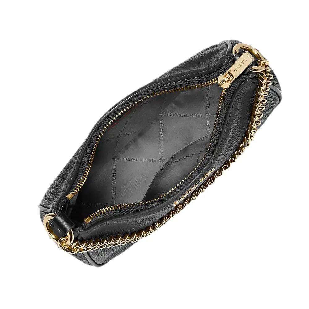Michael Kors Black Fur Shoulder Bag by Michael Kors