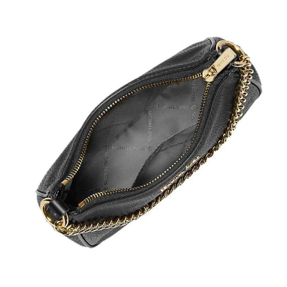 Michael Kors Black Fur Shoulder Bag by Michael Kors