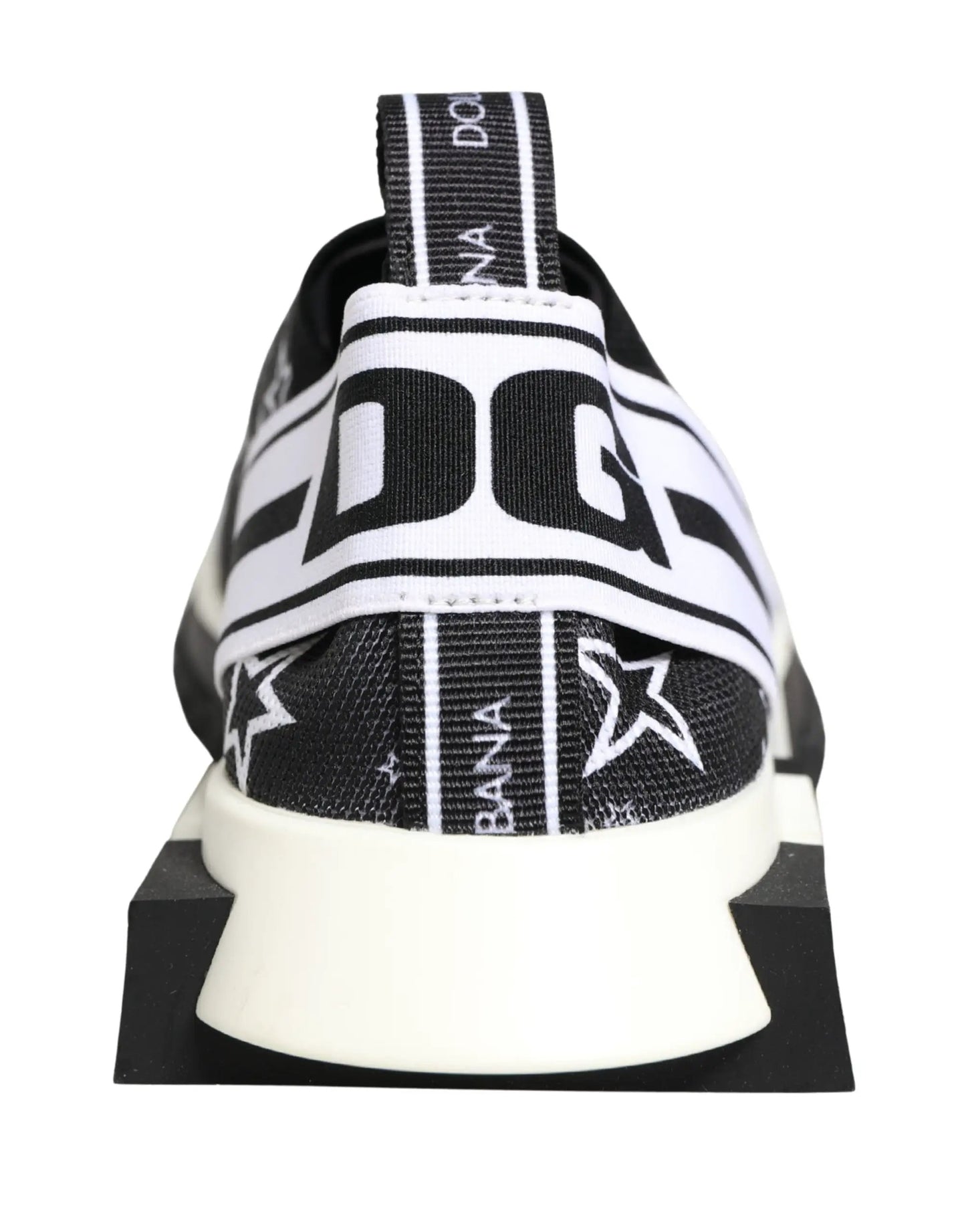 Dolce & Gabbana Black Stars Logo SORRENTO Sneakers Shoes by Dolce & Gabbana