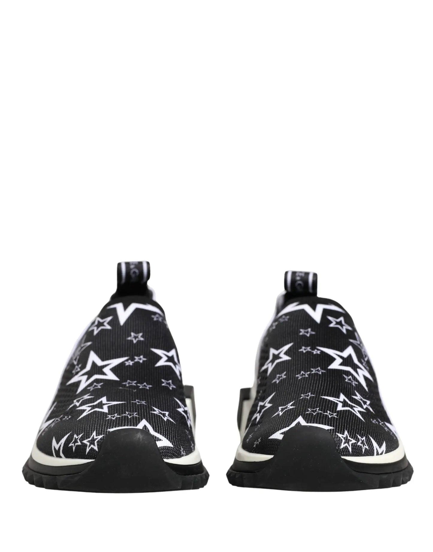 Dolce & Gabbana Black Stars Logo SORRENTO Sneakers Shoes by Dolce & Gabbana
