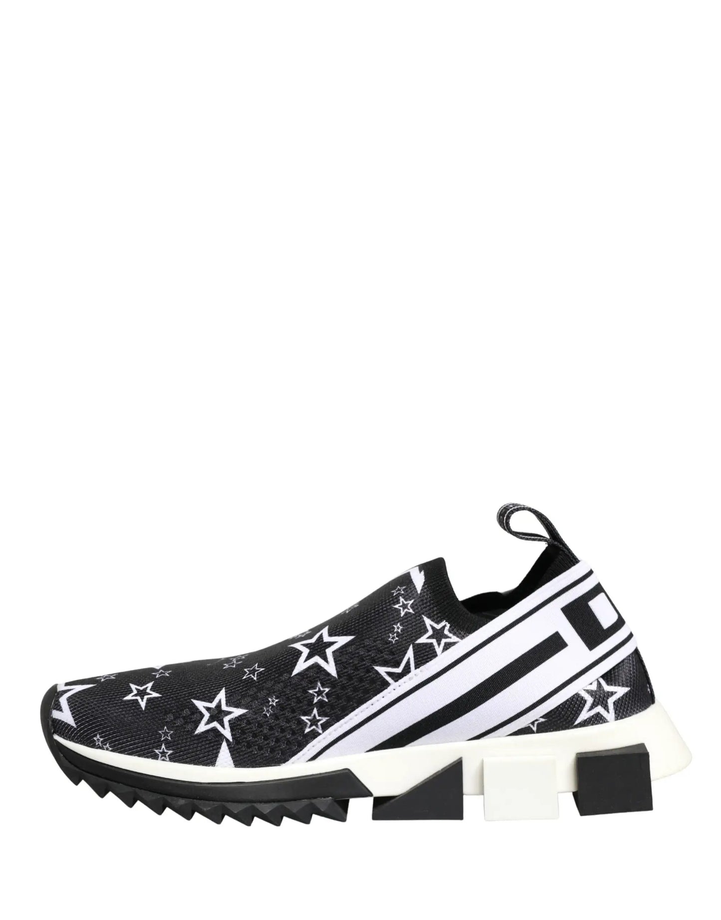Dolce & Gabbana Black Stars Logo SORRENTO Sneakers Shoes by Dolce & Gabbana