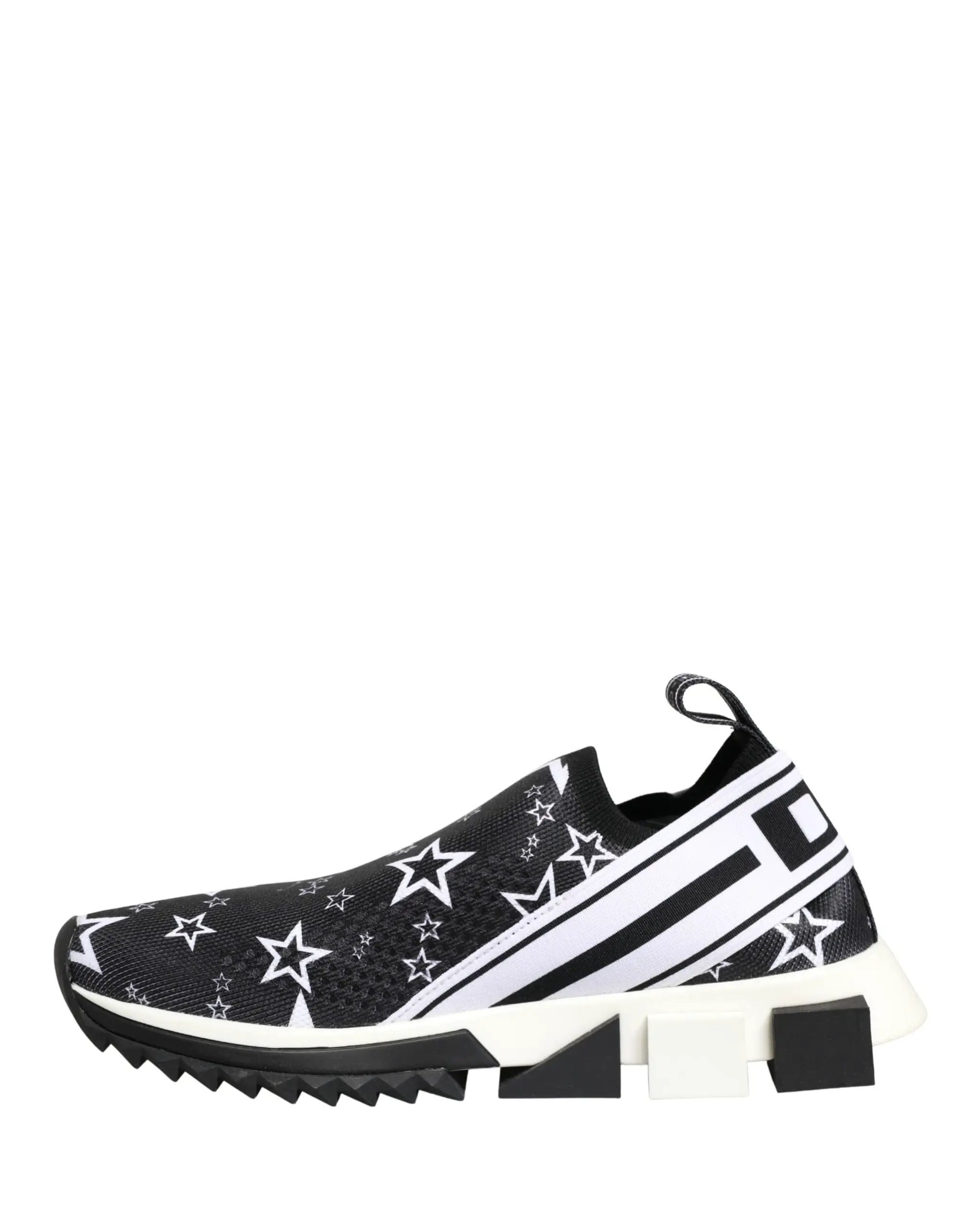 Dolce & Gabbana Black Stars Logo SORRENTO Sneakers Shoes by Dolce & Gabbana