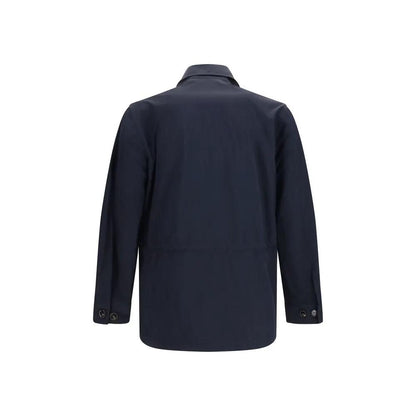 Burberry Blue Polyamide Coat by Burberry