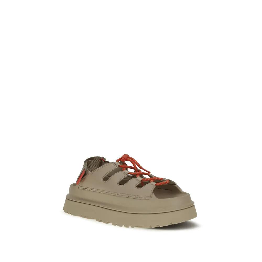 UGG Beige Polyurethane Platform Sandals by UGG