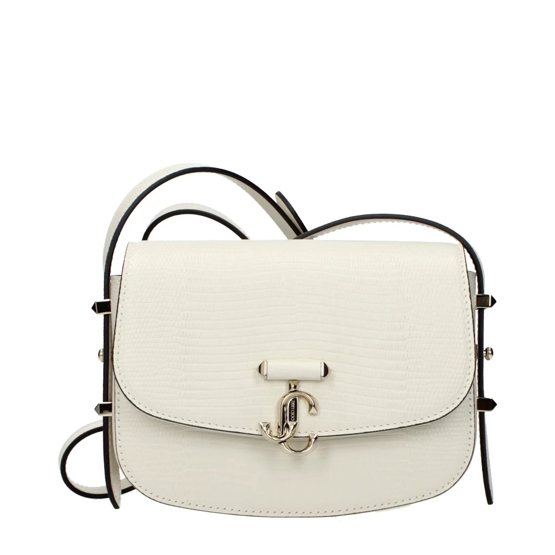 Jimmy Choo Blue Leather Shoulder Bag by Jimmy Choo
