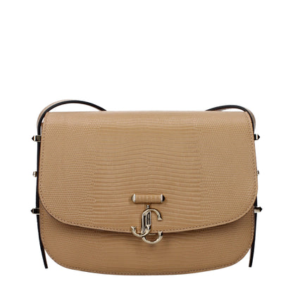 Jimmy Choo Brown Leather Crossbody Bag