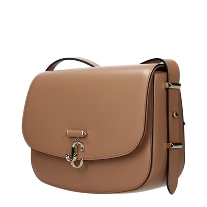 Jimmy Choo Brown Leather Crossbody Bag