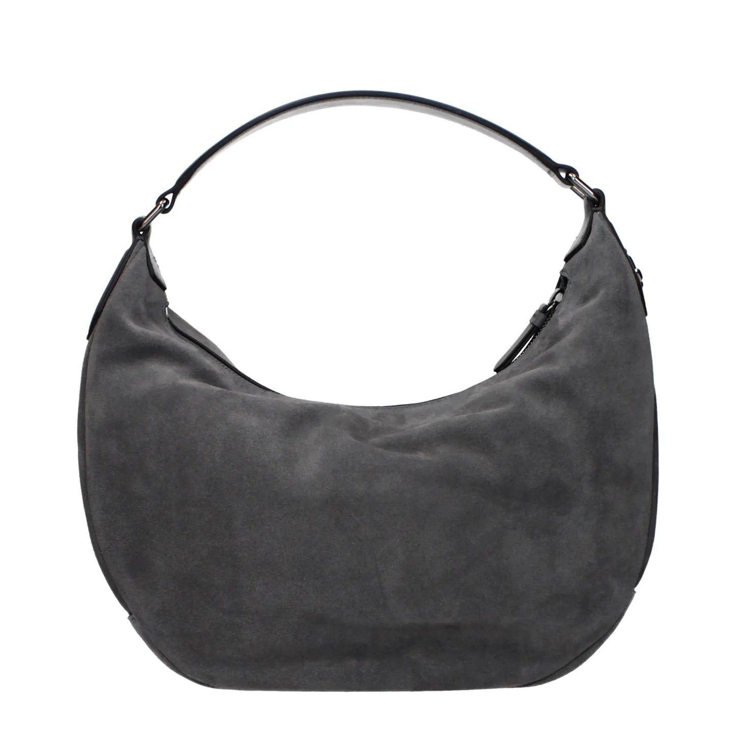 Jimmy Choo Gray Leather Shoulder Bag by Jimmy Choo