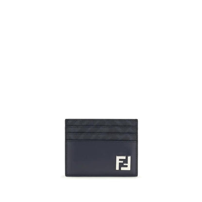 Fendi Blue Leather Wallet by Fendi