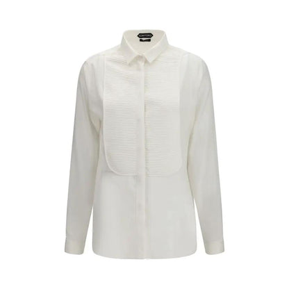 Tom Ford White Silk Dress Shirt by Tom Ford