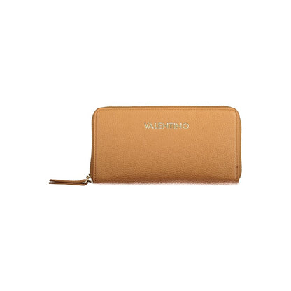 Valentino Brown Polyethylene Wallet