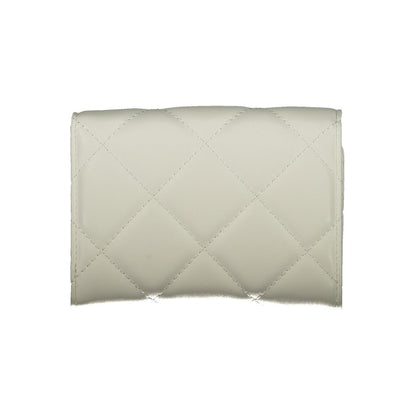 Valentino White Polyethylene Wallet