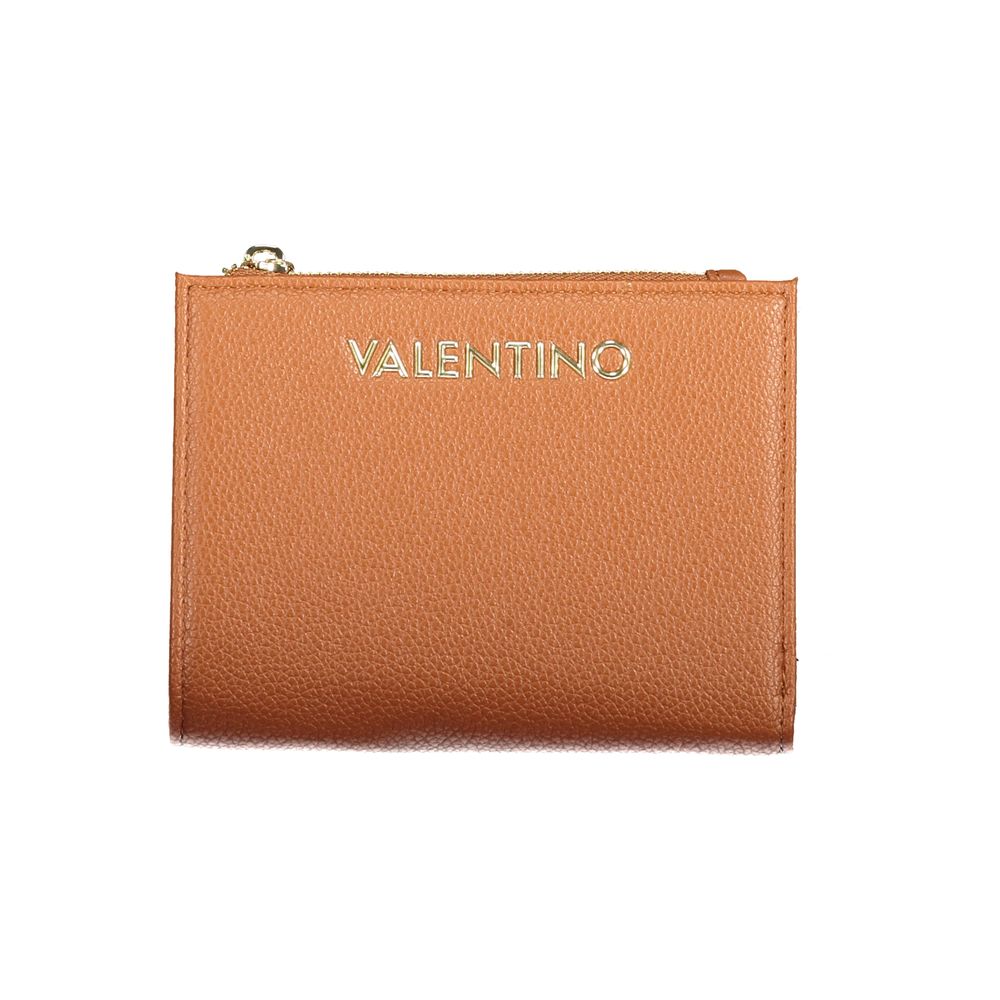 Valentino Brown Polyethylene Wallet