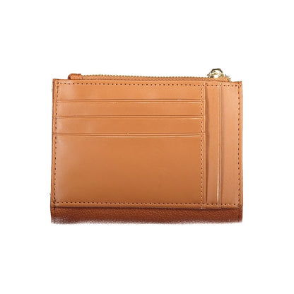 Valentino Brown Polyethylene Wallet