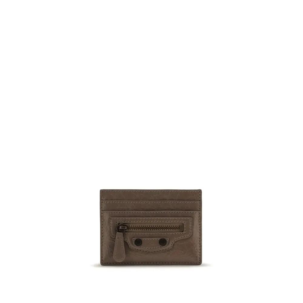 Balenciaga Brown Lamb Ovis Aries Aries Wallet by Balenciaga