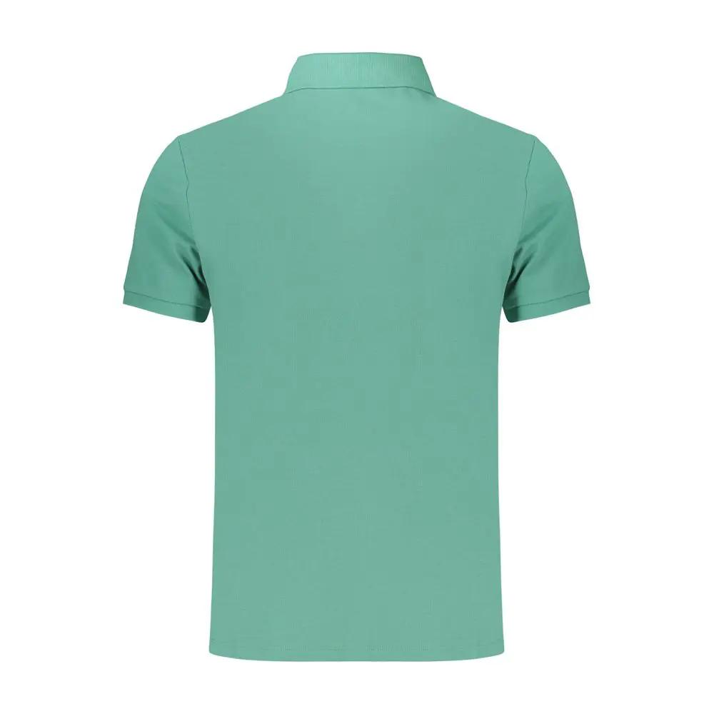 Calvin Klein Green Cotton Mens Polo by Calvin Klein