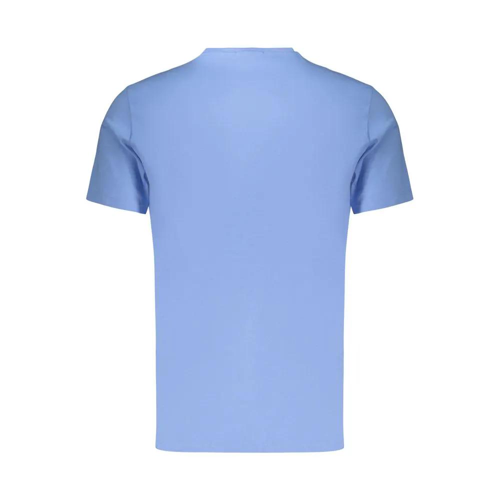 Calvin Klein Azzurro Cotton Men's T-Shirt by Calvin Klein