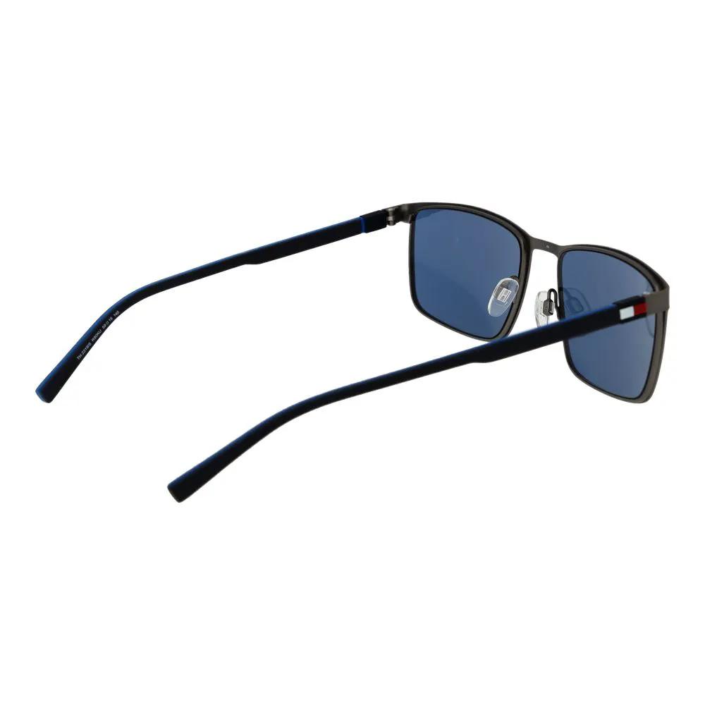 Tommy Hilfiger Gray Metal Sunglasses by Tommy Hilfiger
