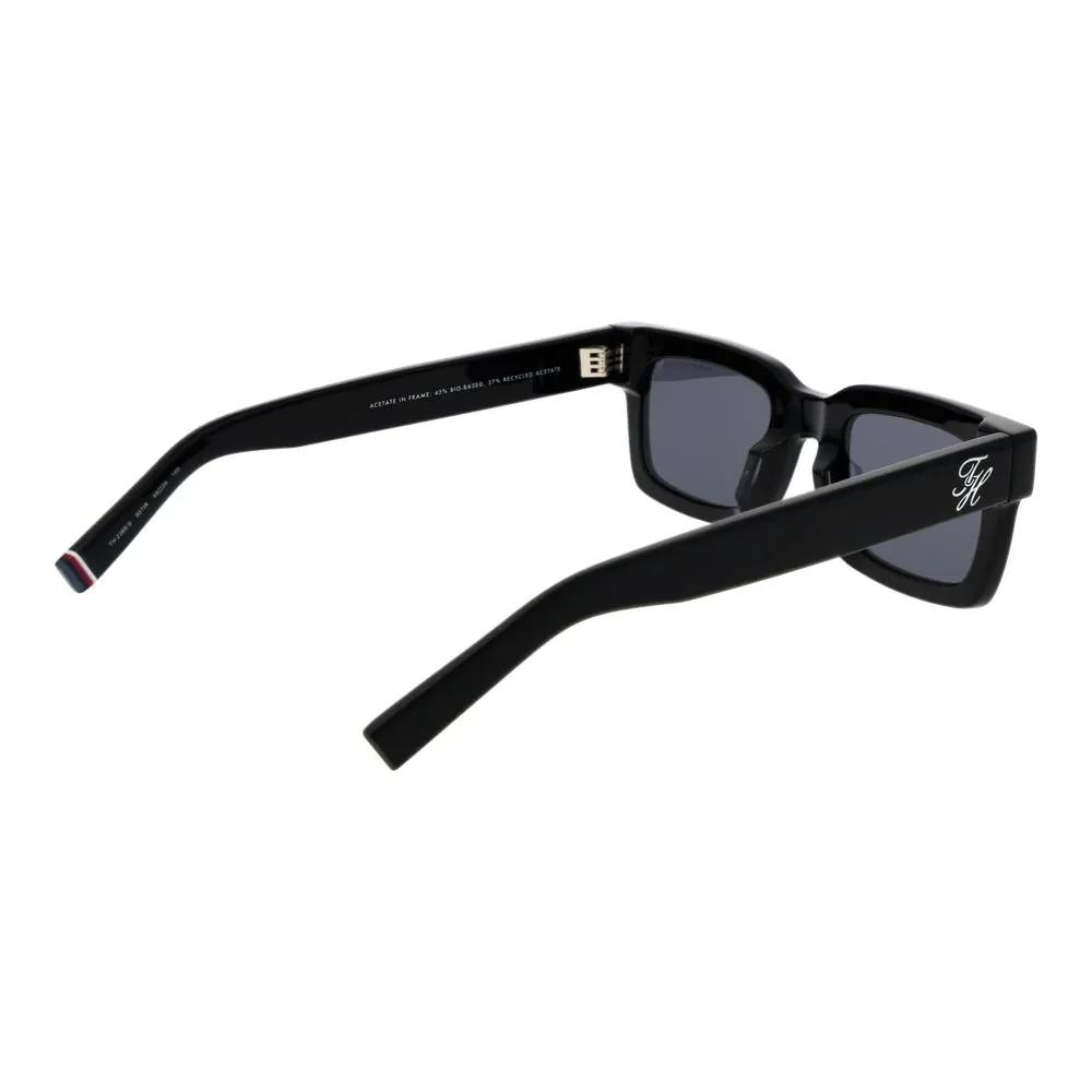 Tommy Hilfiger Black Acetate Sunglasses by Tommy Hilfiger