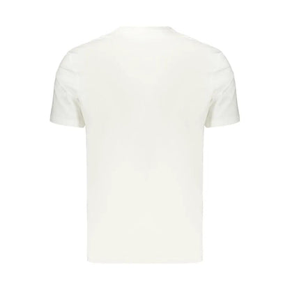 Calvin Klein White Cotton Men's T-Shirt by Calvin Klein