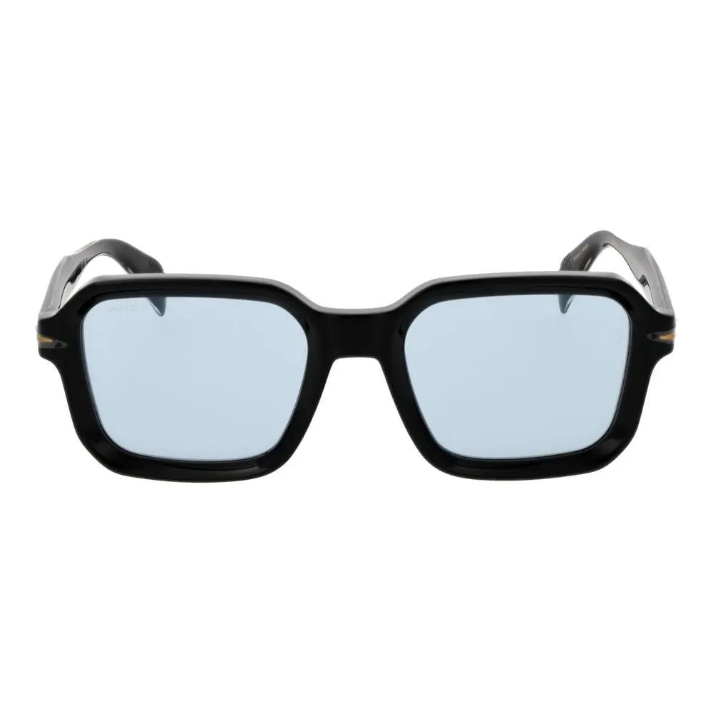 David Beckham Black Acetate Sunglasses by David Beckham