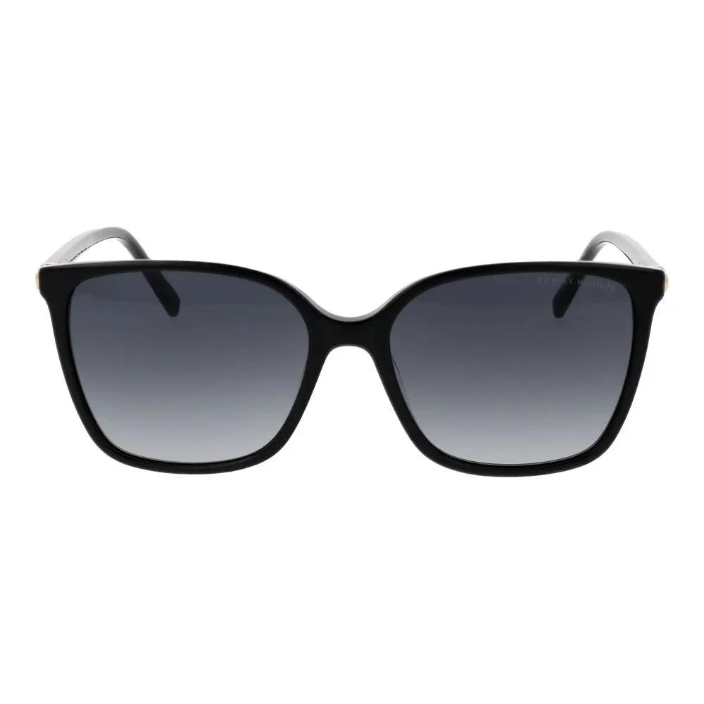 Tommy Hilfiger Black Acetate Sunglasses by Tommy Hilfiger
