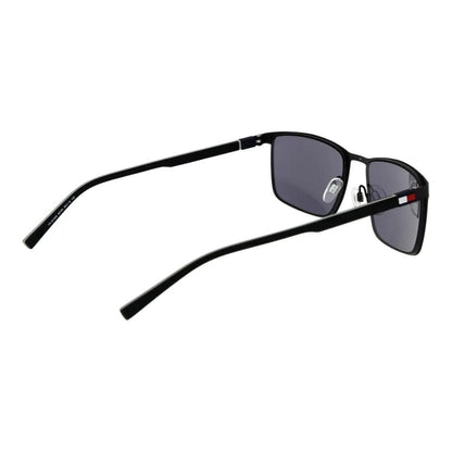 Tommy Hilfiger Black Metal Sunglasses by Tommy Hilfiger
