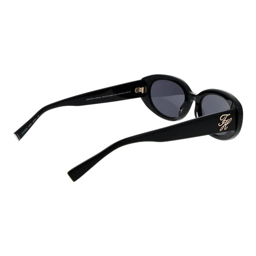 Tommy Hilfiger Black Acetate Sunglasses by Tommy Hilfiger